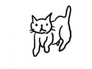 むこうからあるいてきて